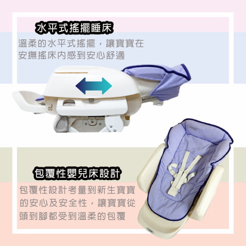 【Combi】Letto手動安撫餐椅搖床ST款(薰衣草)-出租安撫椅 (3)-jzE2s.jpg